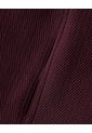 Crop Top Halter Slim Seamless Vinotinto Mujer Violeta de Gef