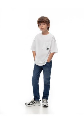 Jean Recto índigo Oscuro Niño Azul Oscuro