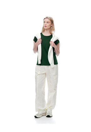 Camiseta Deportiva Secado Rápido Verde Mujer Verde