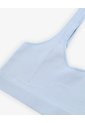 Top Soporte Medio Seamless Azul Mujer Azul de Gef
