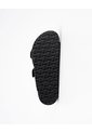 Sandalias Hebillas Negro Hombre Negro de Gef