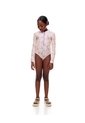 Vestido De Baño Maga Larga Estampado Niña Verde de Gef