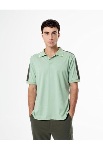 Polo Relax Algodón Verde Hombre Verde Gef