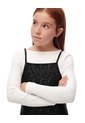 Conjunto Vestido + Camibuzo Negro Brillos Niña Negro de Gef