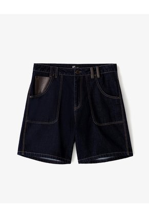 Bermuda Regular índigo Oscuro Hombre Azul