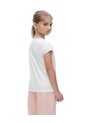Camiseta Regular Manga Corta Blanca Niña Blanco de Gef