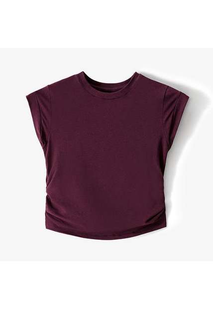 BLUSA GEF MUJER LOZUT VINO TINTO 27822 Talla S