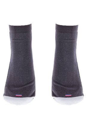 Trio Calcetines Blanco-Negro-Gris-Azul gef