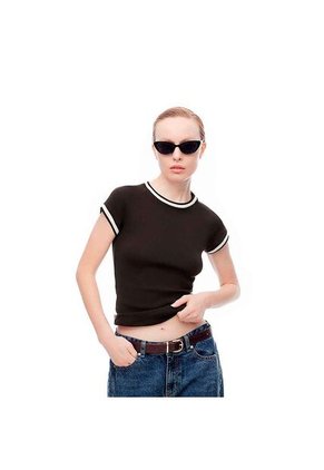 BLUSA GEF MUJER LETAK CHOCOLATE 8892 Talla S