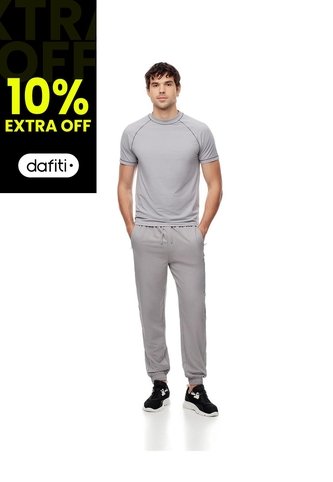 Jogger Secado Rápido Gris Hombre Gris Gef