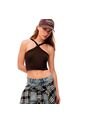 CAMISETA GEF MUJER LECHI CROP TOP Talla L de Gef