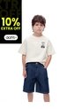 Bermuda Denim Regular índigo Oscuro Niño Azul de Gef