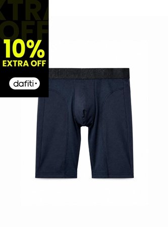 Bóxer Deportivo Largo Control Humedad Azul Hombre Azul Gef