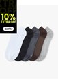 Medias Mujer Tobillera Corta Pack X5 Surtido de Gef