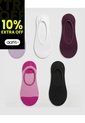 5 Pares De Medias Baletas Surtido Mujer de Gef