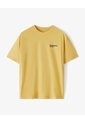 Camiseta Regular Algodón Estampada Hombre Amarillo de Gef