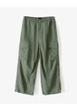 Jogger Cargo Tiro Medio Verde Niña Verde de Gef