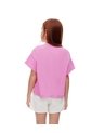 Camiseta Regular Algodón Rosa Estampada Niña Rosa de Gef