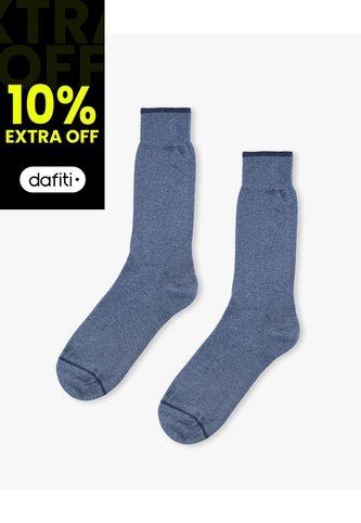 Medias Hombre Largas Azules Gef