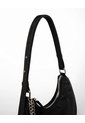 Bolso Tipo Baguette Negro Niña de Gef
