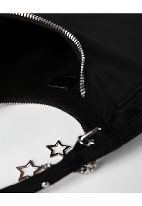 Bolso Tipo Baguette Negro Niña