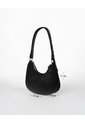 Bolso Tipo Baguette Negro Niña de Gef