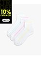 Medias Mujer Tobillera Pack X3 Surtido de Gef