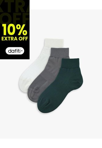 Medias Mujer Tobilleras Pack X3 Surtido Gef
