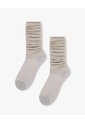 Medias Mujer Extra Largas Brillos Gris de Gef