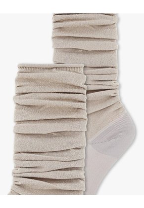 Medias Mujer Extra Largas Brillos Gris
