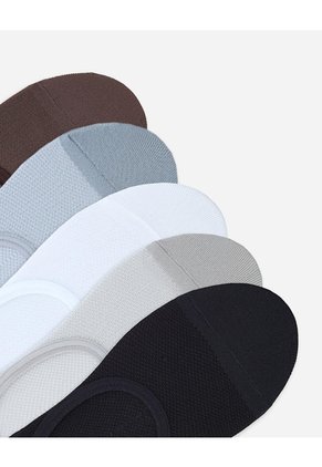 Medias Mujer Baleta Algodón Pack X5 Surtido