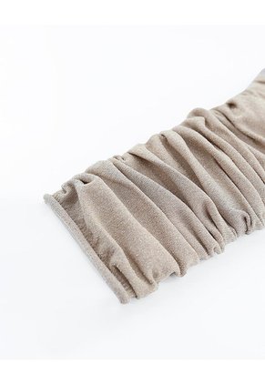 Medias Mujer Extra Largas Brillos Gris