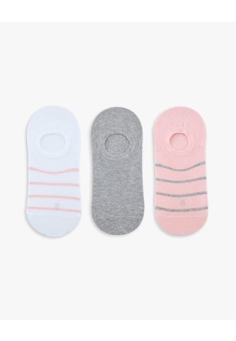 Medias Mujer Tobillera Corta Pack X3 Surtido Gef