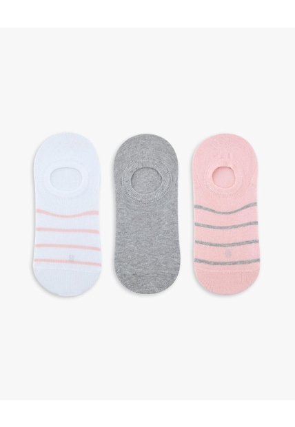 Medias Mujer Tobillera Corta Pack X3 Surtido