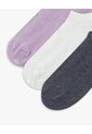 Medias Mujer Tobillera Corta Pack X3 Surtido de Gef