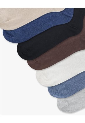 Medias Hombre Largas Algodón Pack X7 Surtido