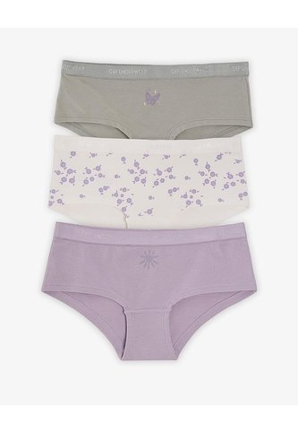 3 Pantys Clasico Punto Tiro Medio Surtido Niña Multicolor Gef