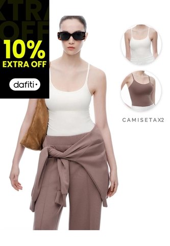 Camisilla Slim Seamless X2unds Surtidas Mujer Multicolor Gef