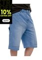 Bermuda Regular índigo Medio Hombre Azul de Gef
