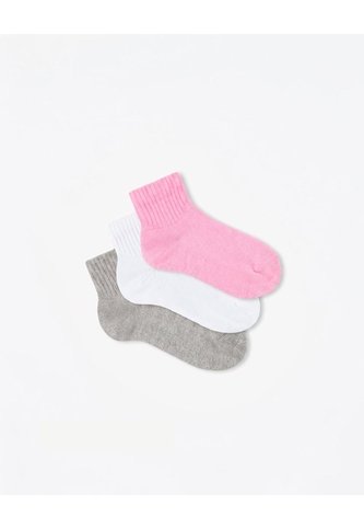 3 Pares De Medias Cortas Surtido Niña Multicolor Gef