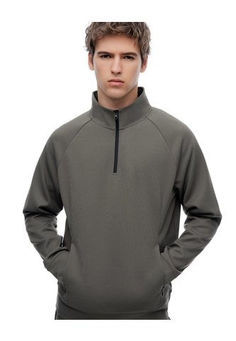 Buzo Relax Tacto Suave Taupe Hombre Marron Claro Gef