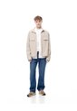 Chaqueta Overshirt Habano Hombre Marron de Gef