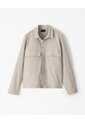 Chaqueta Overshirt Habano Hombre Marron de Gef