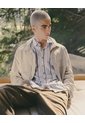 Chaqueta Overshirt Habano Hombre Marron de Gef