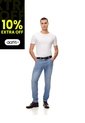 Jean Skinny índigo Claro Hombre Azul Oscuro de Gef
