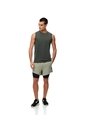 Pantaloneta Deportiva Verde Bloques Hombre Verde de Gef
