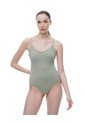 Body Cuello Redondo Verde Mujer Verde de Gef