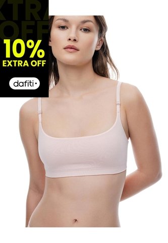 Top Soporte Medio Seamless Palo Rosa Mujer Rosa Gef