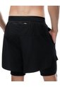 Pantaloneta Deportiva Negro Hombre Negro de Gef