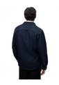 Camisa Regular Manga Larga índigo Oscuro Hombre Azul de Gef